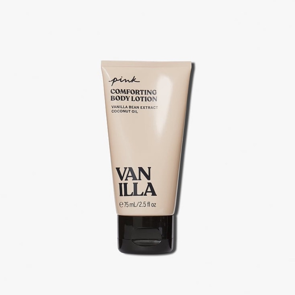 PINK Vanilla Bean comforting body lotion